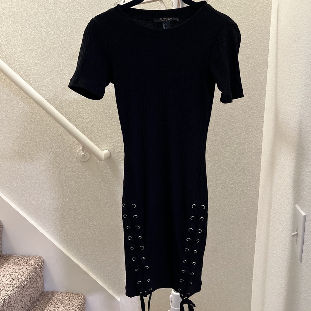 Sexy black bodycon dress - Picture 2 of 2
